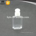 100ml transparente leere quadratische PET kosmetische Kunststoffflasche